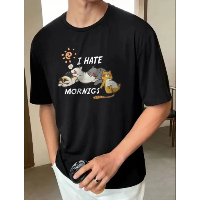 Unisex Baskılı Oversize TShirt