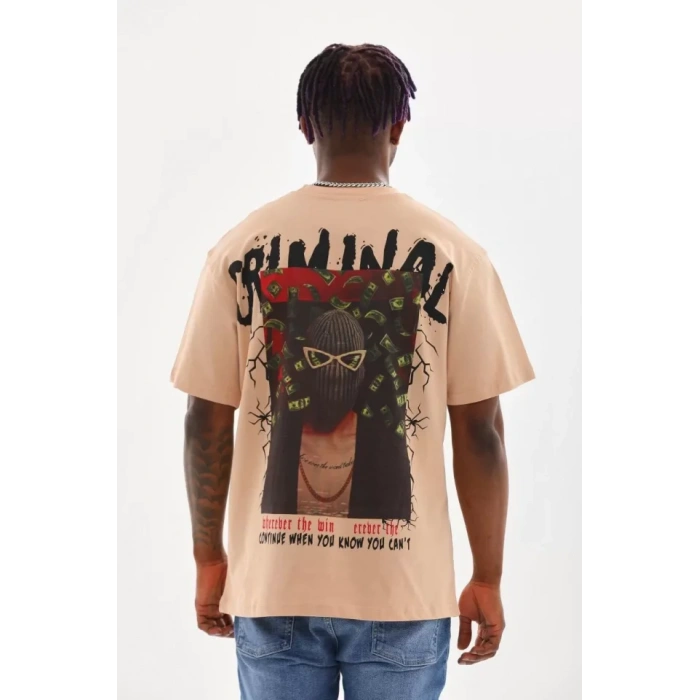 Unisex Baskılı Oversize TShirt