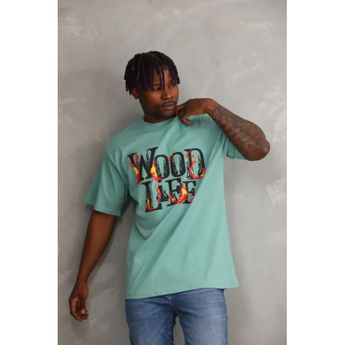 Unisex Baskılı Oversize TShirt