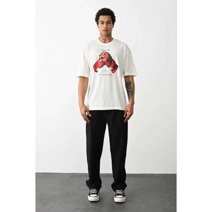 Unisex Baskılı Oversize TShirt