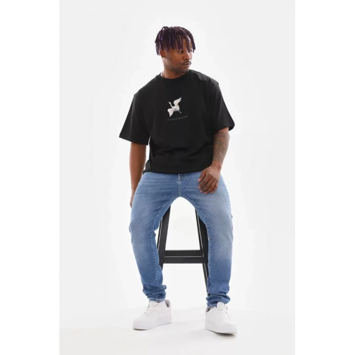 Unisex Baskılı Oversize TShirt