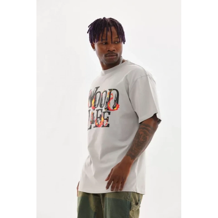 Unisex Baskılı Oversize TShirt