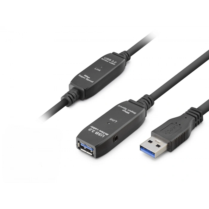 Usb 3.0 Active Repeater Uzatma Kablosu 10 M Siyah HDX7562
