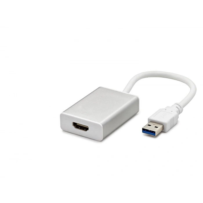 Usb 3.0 To Hdmi Dişi Görüntü Dönüştürücü 1080P 50/60 Hz - Beyaz HDX1287