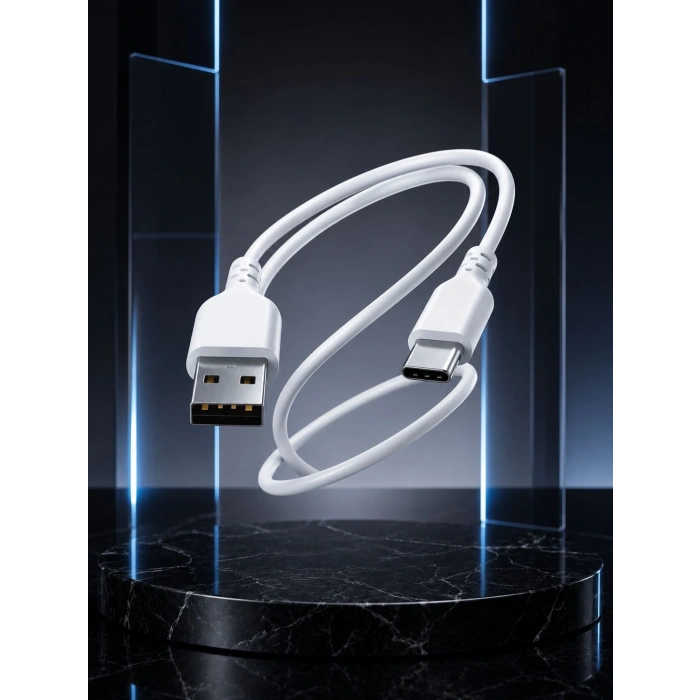 USB-A to Type-C 2 Metre Hızlı Şarj Kablosu