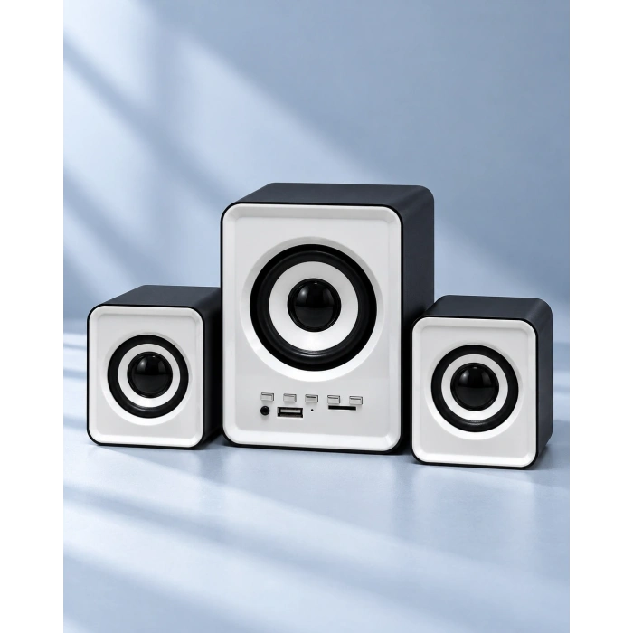 Usb Beslemeli Bluetooth Bilgisayar Ses Sistemi