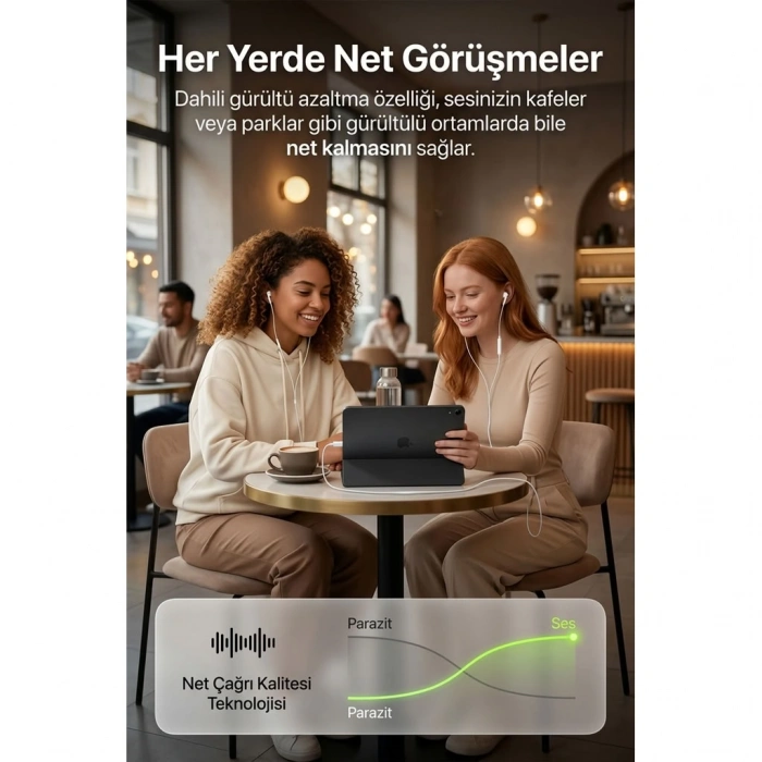 USB-C Bağlantı Mikrofonlu Kulaklık KH228