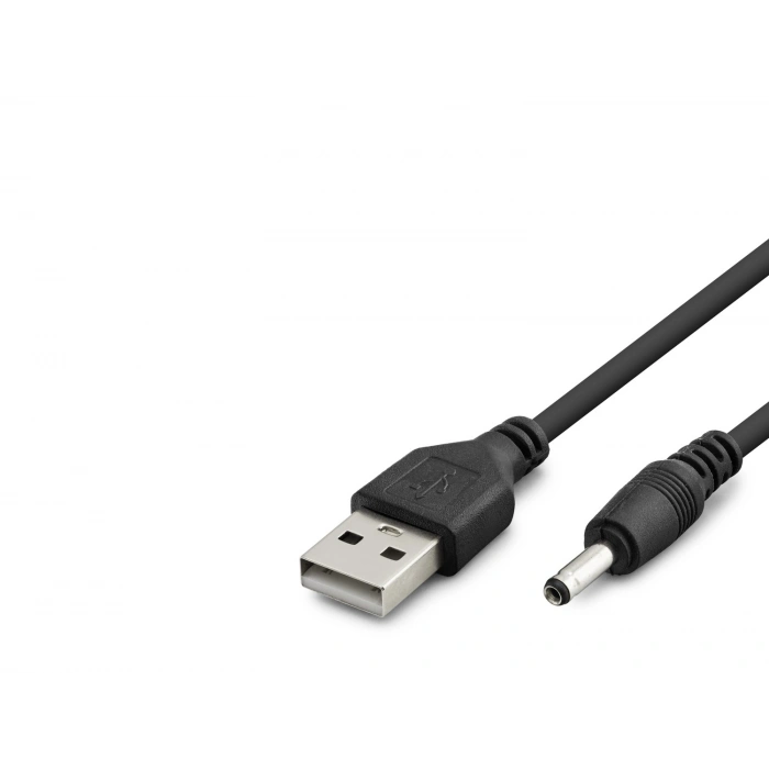 Usb Dc Güç Kablosu 3.5 X 1.35 Mm 1 M Siyah HDX1320