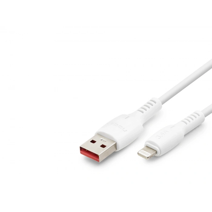 Usb Lightning Şarj Ve Data Kablosu 3.4A 20W 1 M - Beyaz ND1153