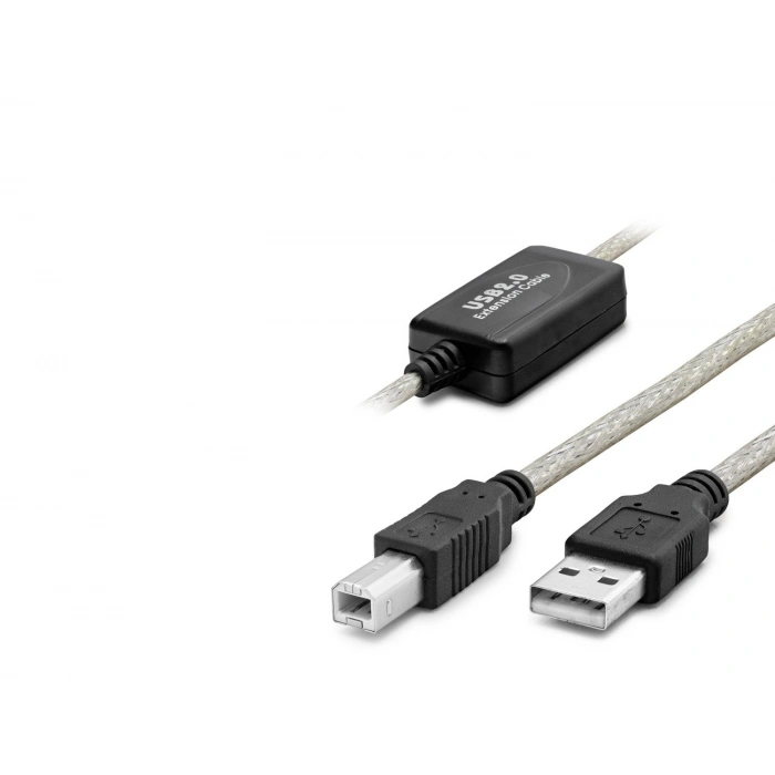 Usb Printer Kablosu 10 M - Silver Siyah HDX7559