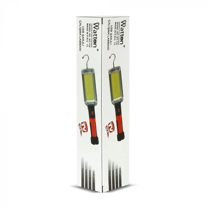 Usb Şarjlı Oto Tamirci Çalışma Lambası Wt-733