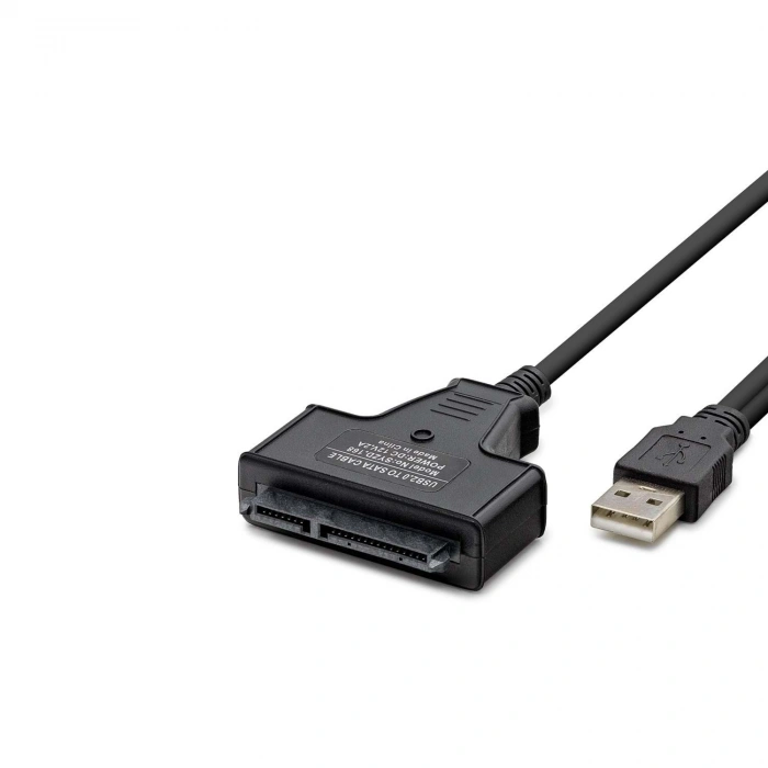 Usb To Sata Kablo 2.5 Güç Girişli 38Cm Siyah HDX7516