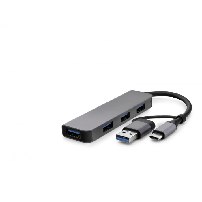 Usb Type-c 3.0 Hub 4 Port 5 Gbps Gri HDX7825