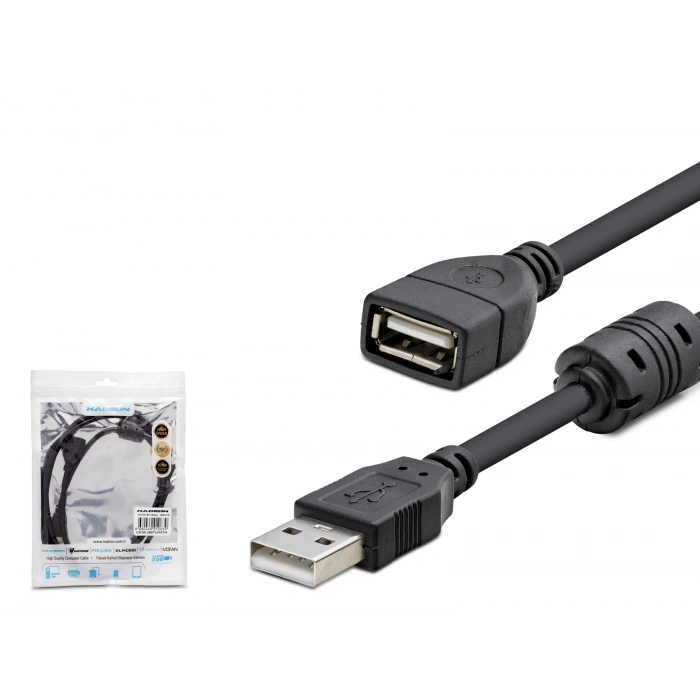 Usb Uzatma Kablosu 1.5 M - Si̇yah  HDX7533