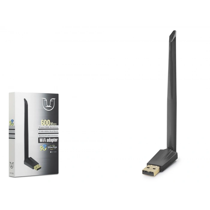 Usb Wifi Adaptör 600 Mbps Ac Dual Band W165
