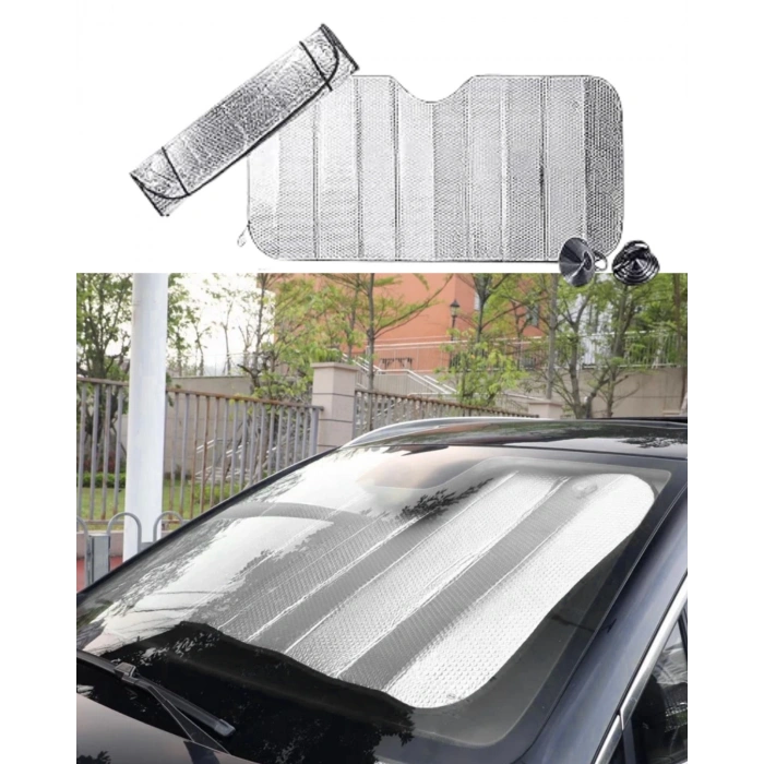 Uv Ve Isı Önleyici Oto Ön Cam Güneşliği Hyundai İ20 Fiat Egea Toyota Corolla Volkswagen Passat