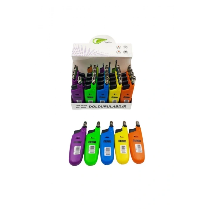 Uzayabilir & Doldurulabilir Renkli Mutfak Çakmağı (1 ADET) -KA111-0440