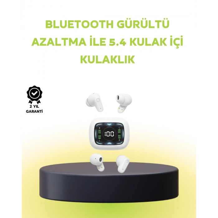 Uzun Bekleme Süreli Bluetooth Kulaklık Kablosuz Bağlantı