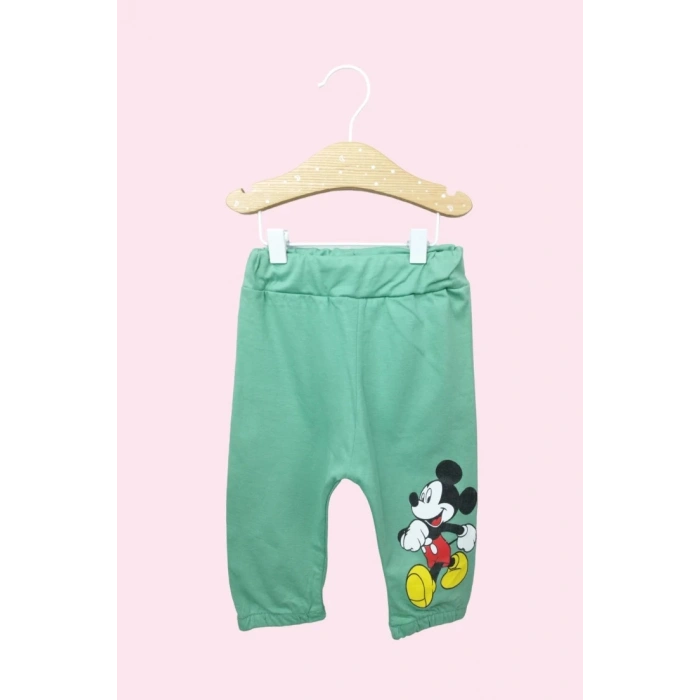 UZUN KOLLU, LASTİKLİ PAÇA, PAMUKLU,MİCKEY DESENLİ, YAZLIK KIZ ÇOCUK & BEBEK TAKIM