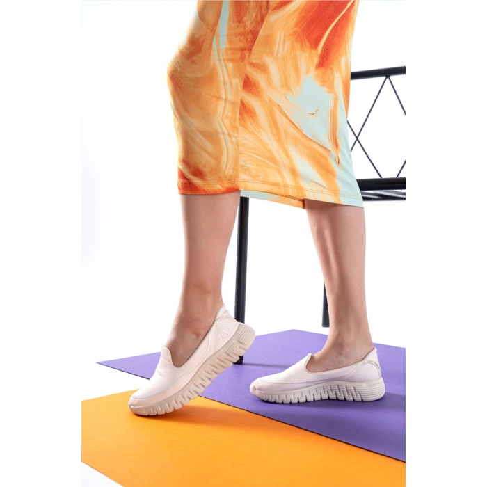 Valery Bej Ortopedik Taban Spor Ayakkabı