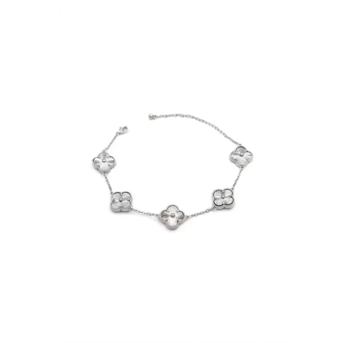 VC Yonca Bileklik - Gümüş