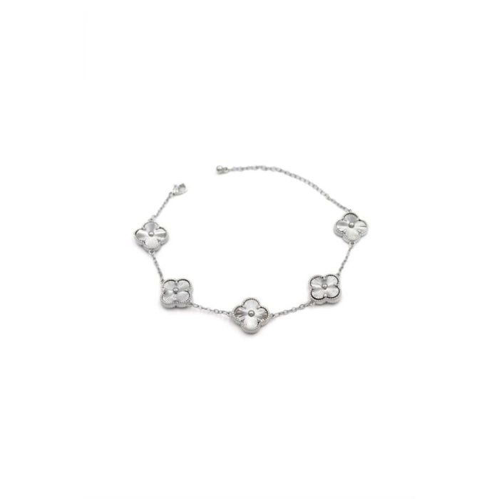 VC Yonca Bileklik - Gümüş