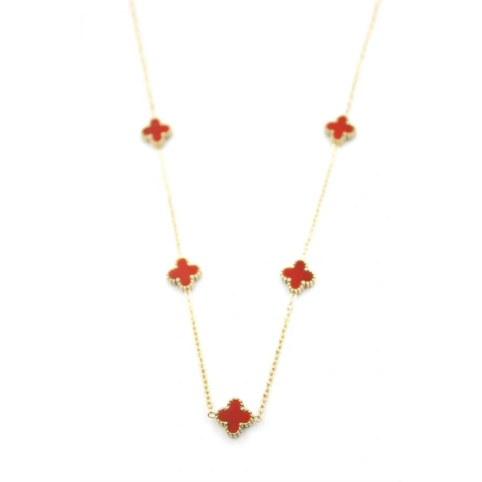 Vc Yonca Kolye - Bordo