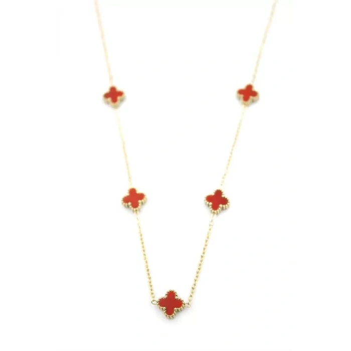 Vc Yonca Kolye - Bordo