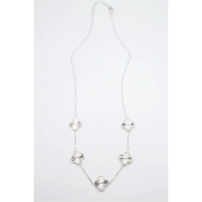 Vc Yonca Kolye - Gümüş