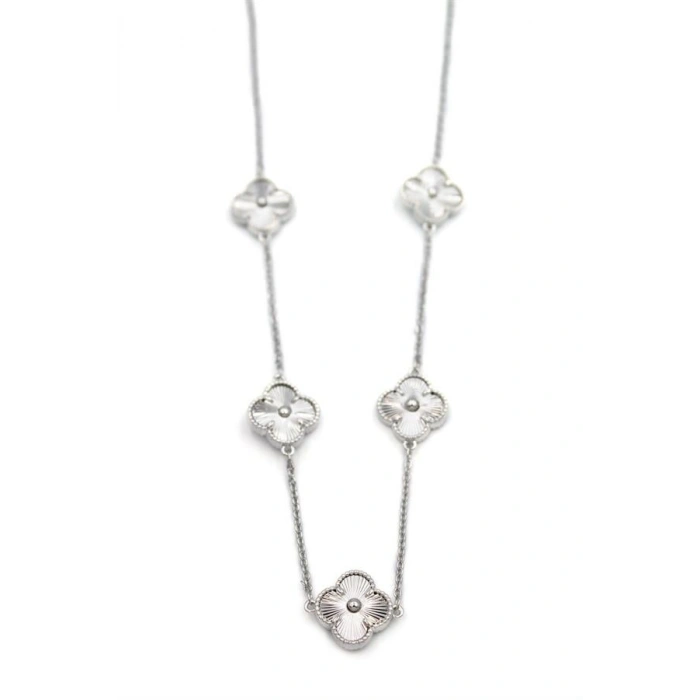 Vc Yonca Kolye - Gümüş