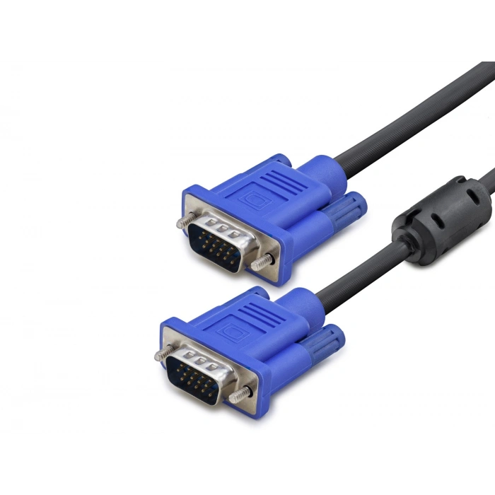Vga Kablo Od 7.3 Mm 15 M Siyah Mavi HDX7785