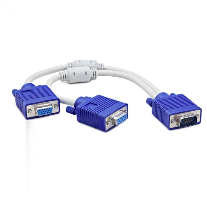 Vga To 2 * Vga F Y Kablo 30Cm Beyaz HDX7753