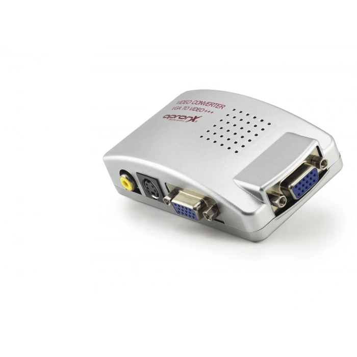 Vga To Av Görüntü Dönüştürücü Gri APX895