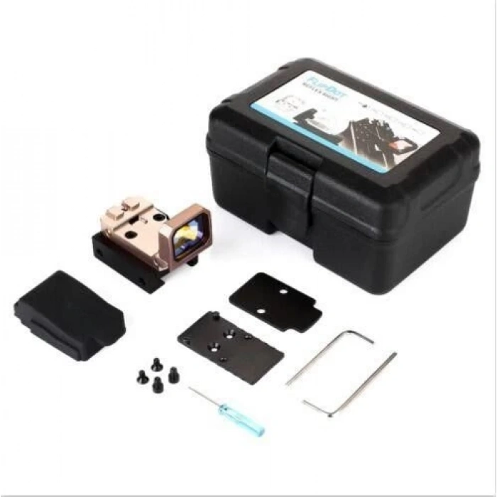 Vism Flipdot Reflex M2 Red Dot Sight - Katlanabilir 22mm Reflex Nişangâh