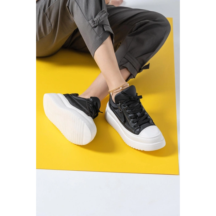 Vivian Siyah Spor Ayakkabı