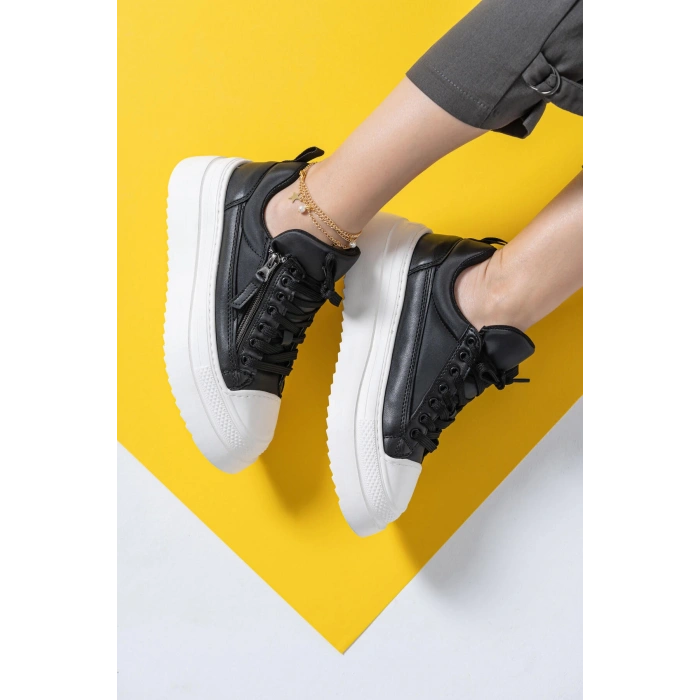 Vivian Siyah Spor Ayakkabı