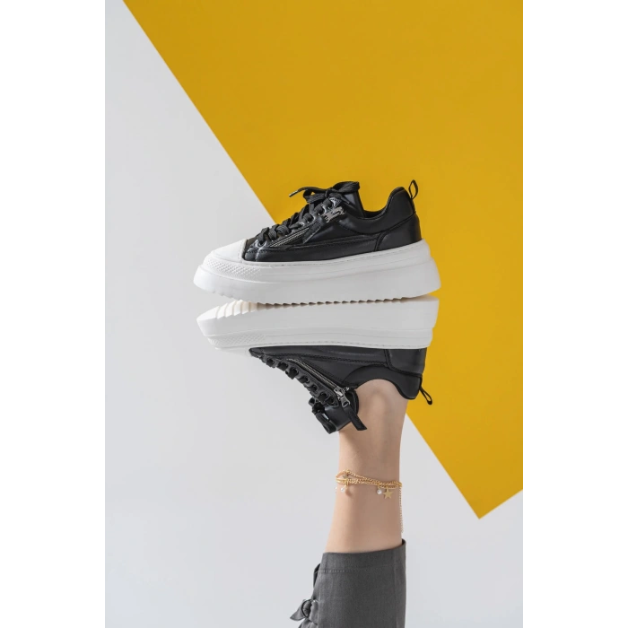 Vivian Siyah Spor Ayakkabı