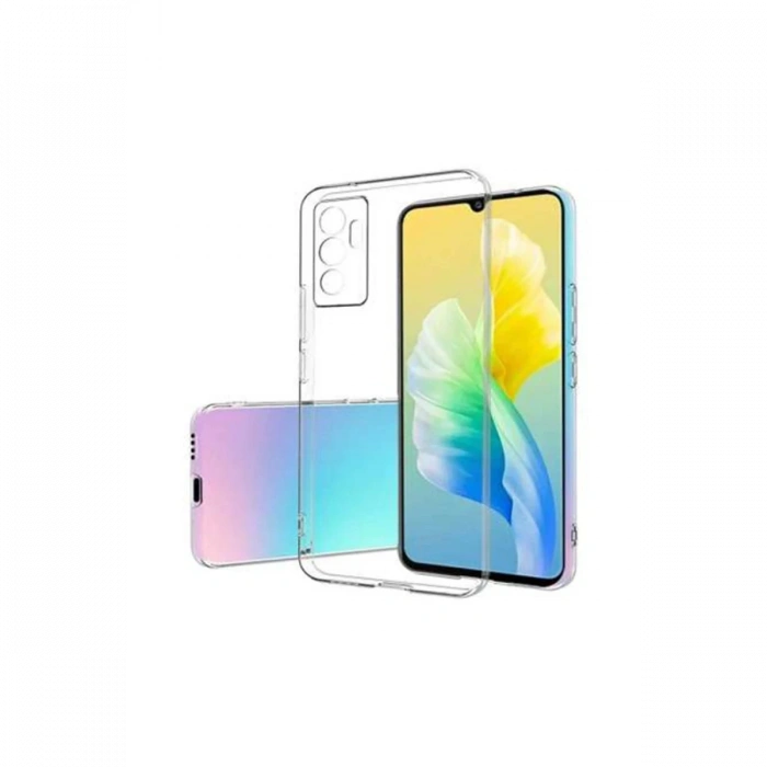 Vivo V23 5G Kılıf Lüx Şeffaf Silikon