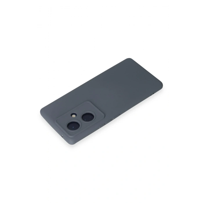 Vivo V29 Lite Kılıf Nano içi Kadife Silikon - Gri