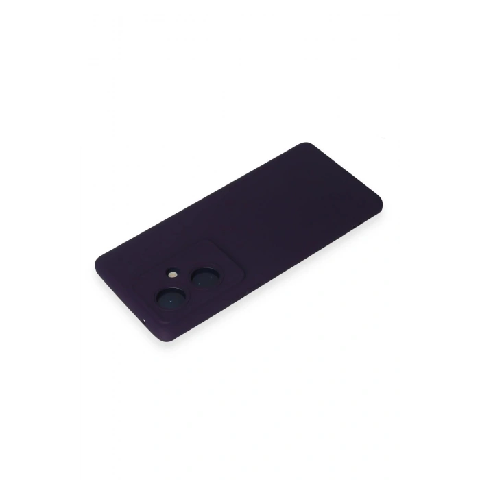 Vivo V29 Lite Kılıf Nano içi Kadife Silikon - Mor