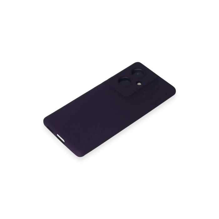 Vivo V29 Lite Kılıf Nano içi Kadife Silikon - Mor