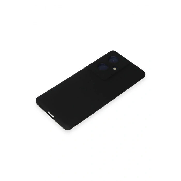 Vivo V29 Lite Kılıf Nano içi Kadife Silikon - Siyah