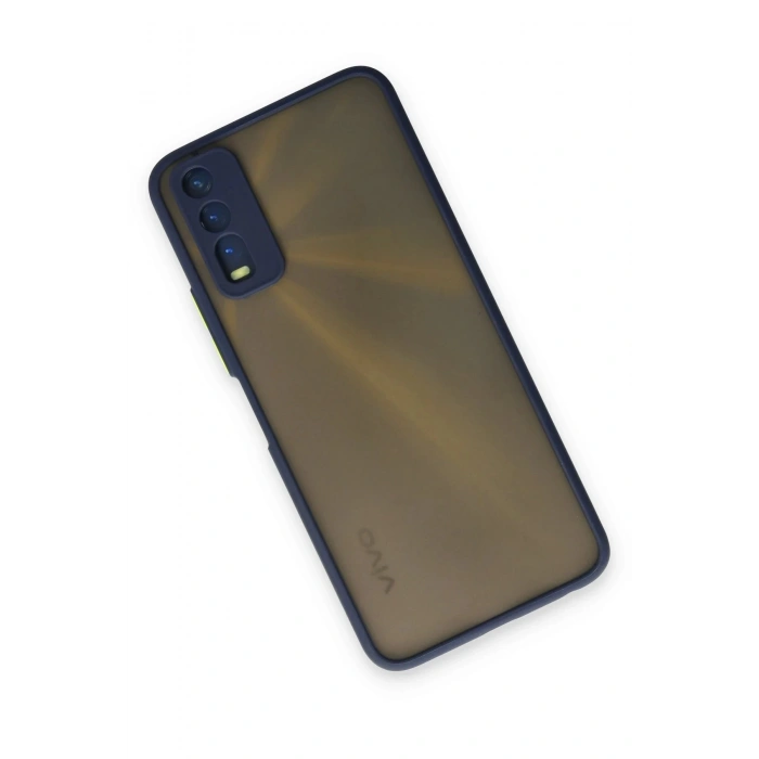 Vivo Y11S Kılıf Montreal Silikon Kapak - Lacivert