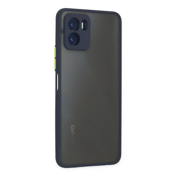Vivo Y15S Kılıf Montreal Silikon Kapak - Lacivert
