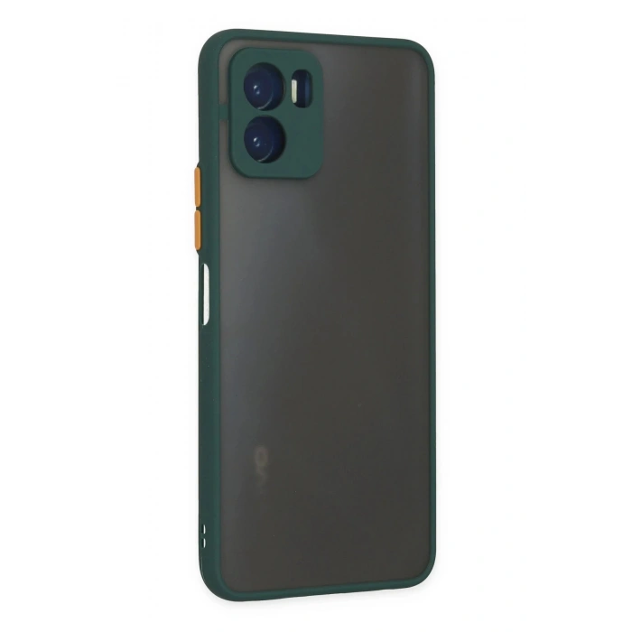 Vivo Y15S Kılıf Montreal Silikon Kapak - Yeşil