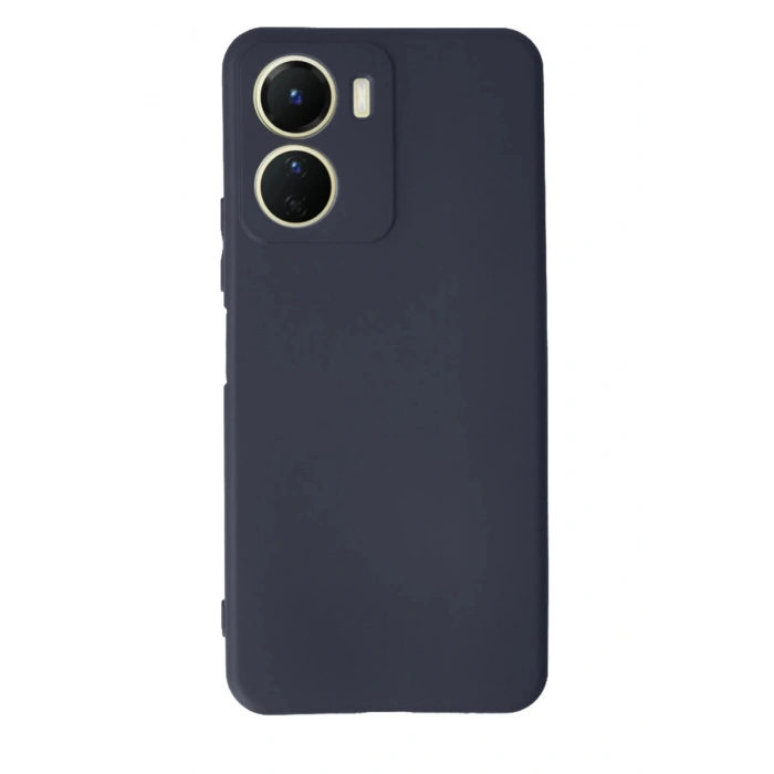 Vivo Y16 Kılıf First Silikon - Lacivert
