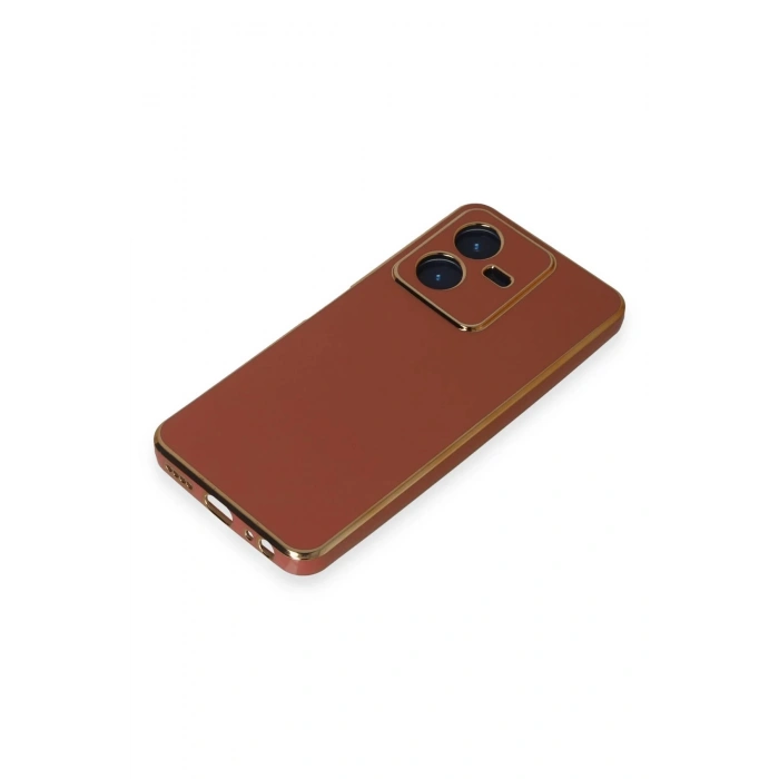 Vivo Y22 2022 Kılıf Volet Silikon - Kırmızı