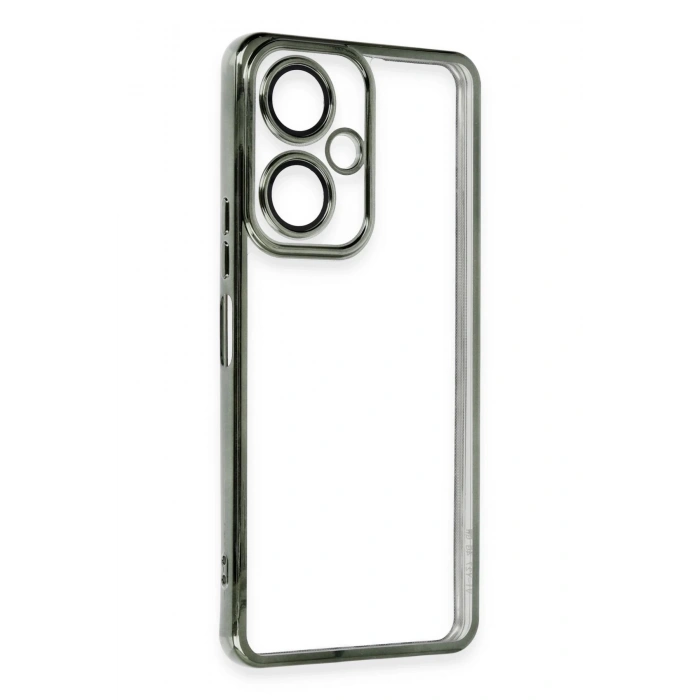 Vivo Y27 Kılıf Lensli Silikon - Yeşil