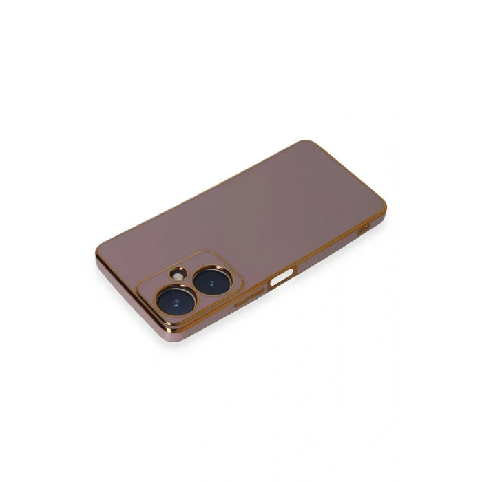 Vivo Y27 Kılıf Volet Silikon - Mor