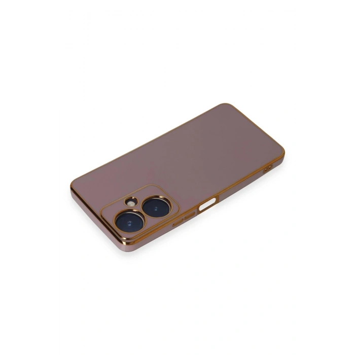 Vivo Y27 Kılıf Volet Silikon - Mor